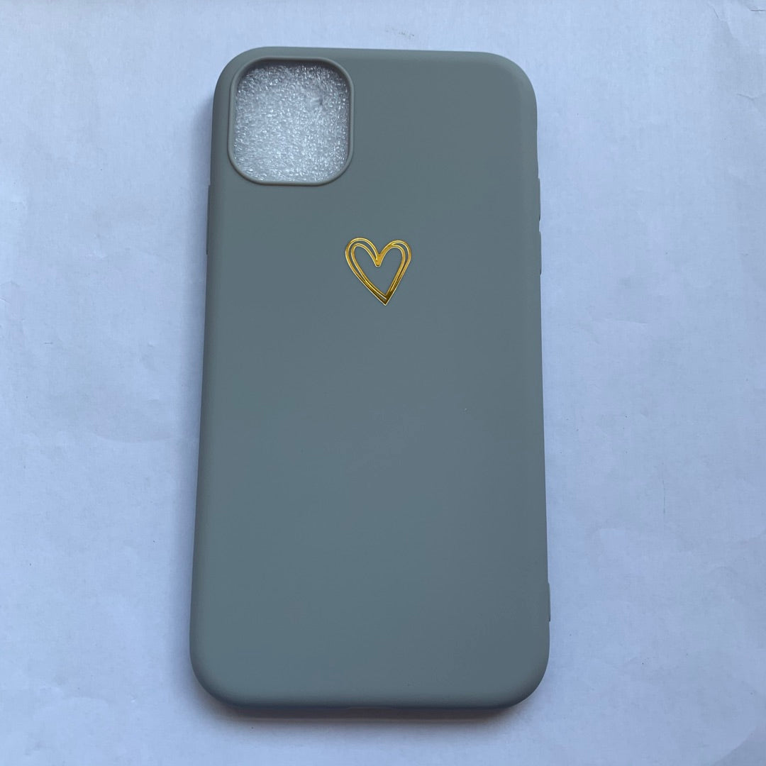 Compatible with Apple, Simple small love iPhone case - kmtell.com