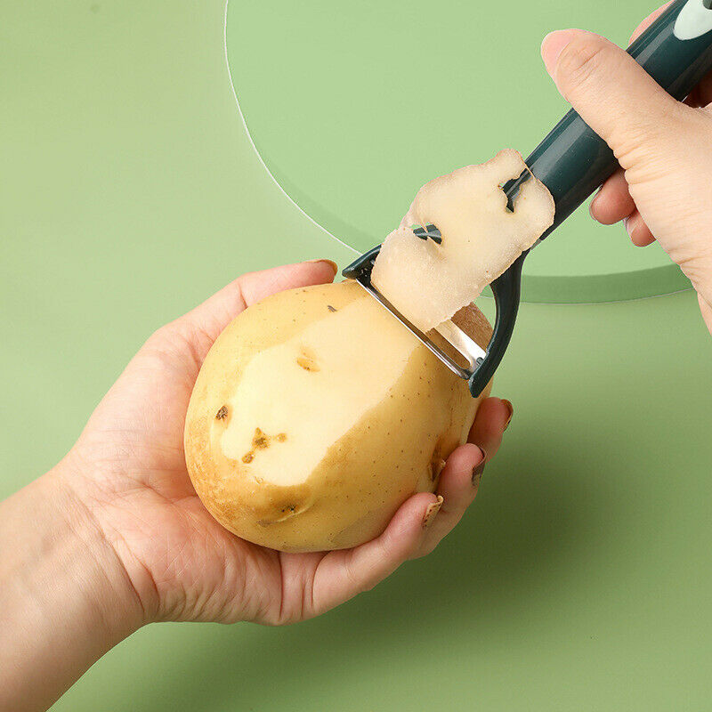 2 In 1 Vegetable Fruit Potato Peeler Upgrade Sharp Parer Slicer Julienne Cutter - kmtell.com