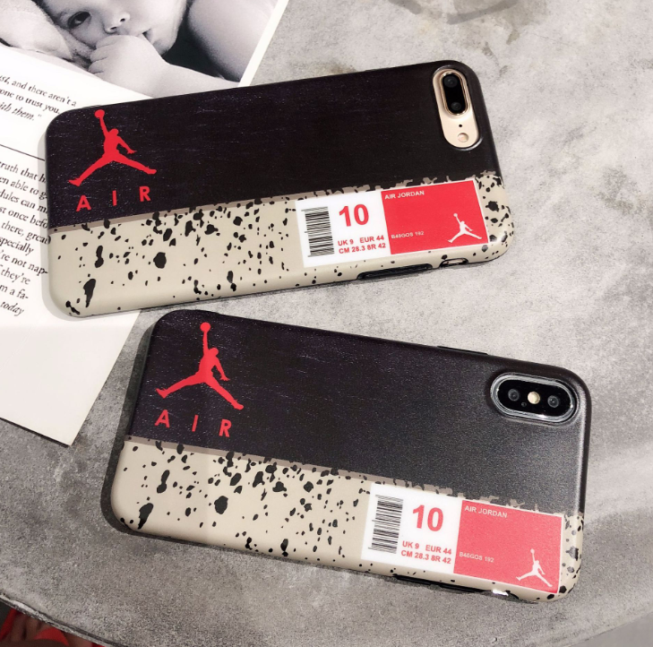 Compatible with Apple, Compatible with Apple , Hot Brand fly man Jordan soft silicon Cover case for iphone 6 6S plus 7 plus 8 8plus X XR XS MAX junmp fashion phone cases coque - kmtell.com