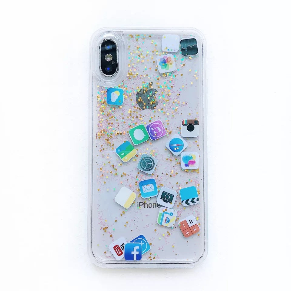 Glittering mobile phone case - kmtell.com