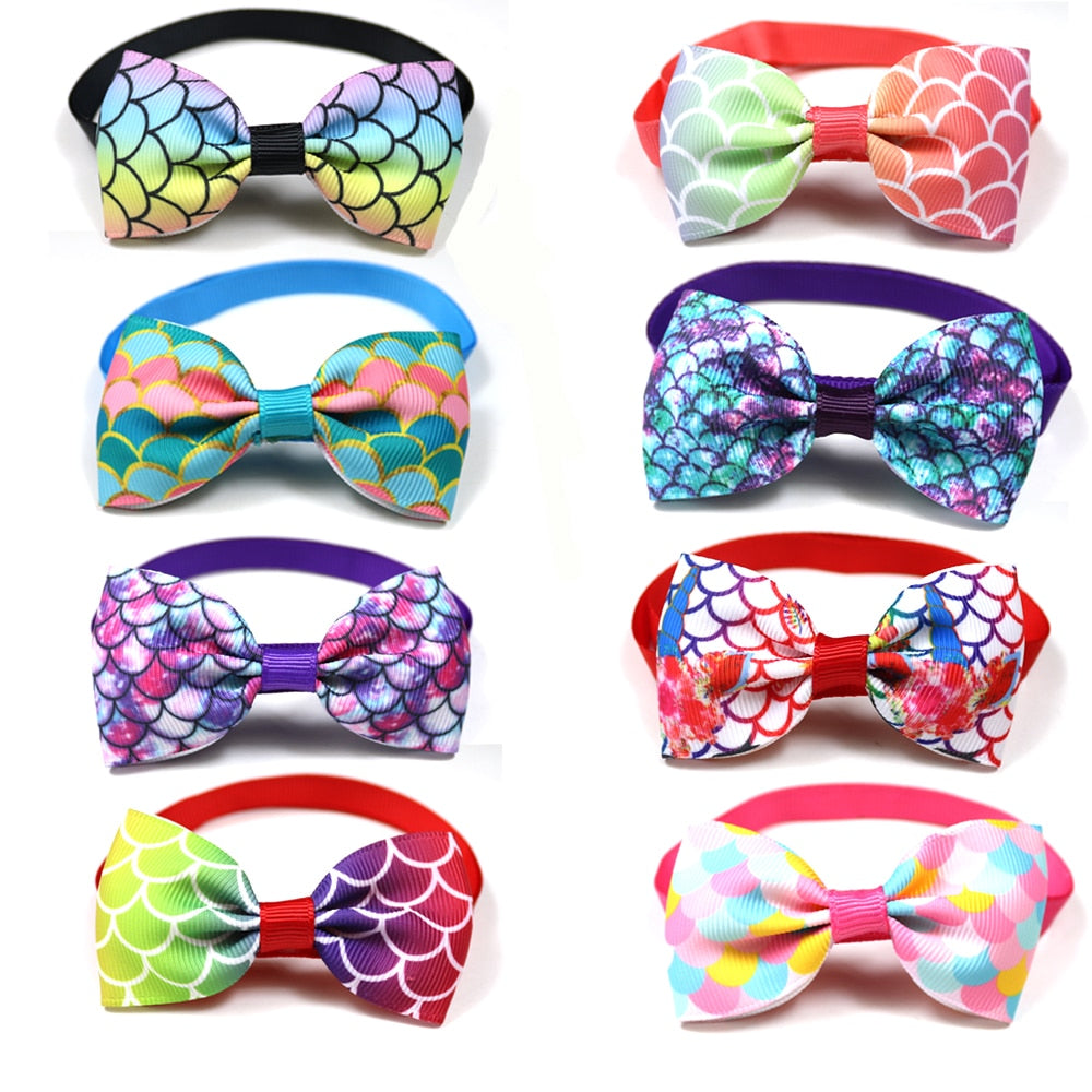 Cute Dog Bowtie Small Dog Bowtie Bulk Dog Accessories Dog Fashion Bow Tie Pet Supplies Pet Bow Tie Collars for Small Dogs