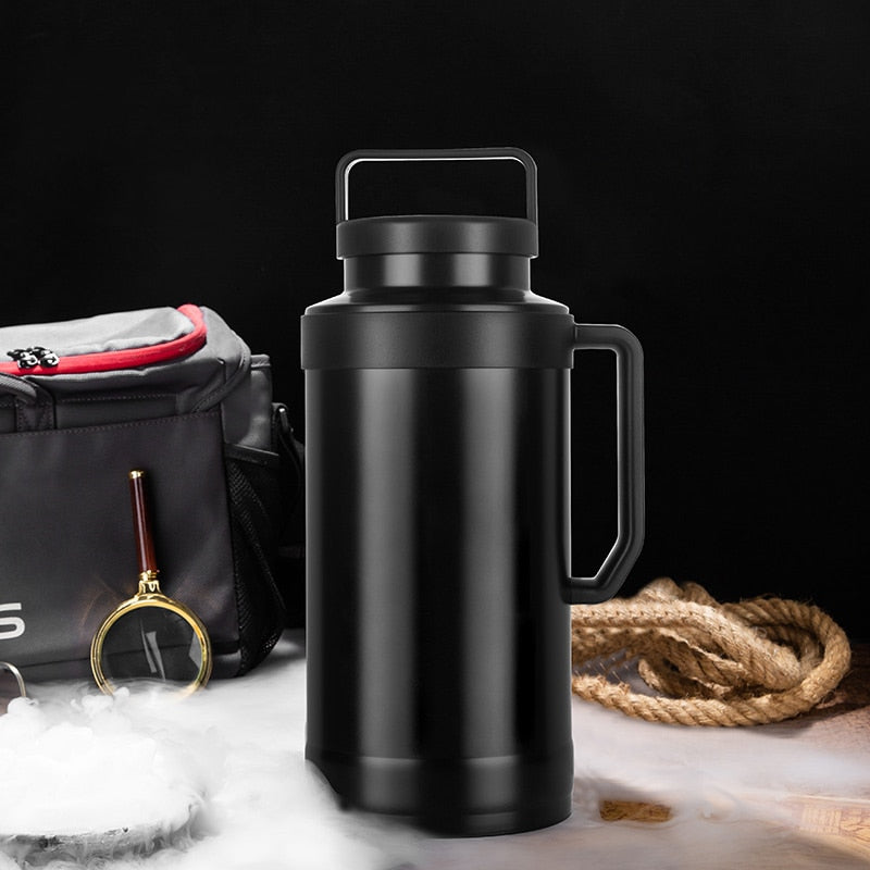 GIANXI Leakproof Thermos Outdoor Portable Thermos Bottle Large Capacity Keep Warm And Cold Tumbler Thermal Water Bottle