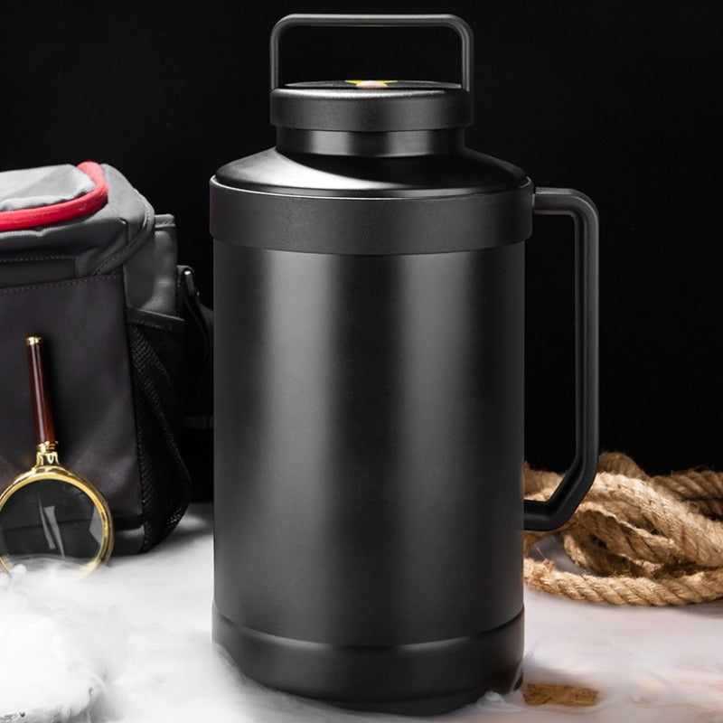 GIANXI Leakproof Thermos Outdoor Portable Thermos Bottle Large Capacity Keep Warm And Cold Tumbler Thermal Water Bottle