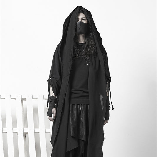 Dark Thin Cape Cloak Hipster - kmtell.com
