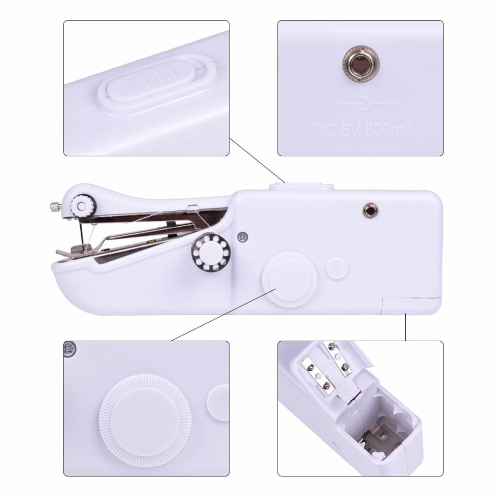 Fanghua small handhold
 Sewing Machine movable Needlework Cordless Household Handy Stitch electriccal
al
cal
al
 Clothes Fabric Sewing Tools - KMTELL