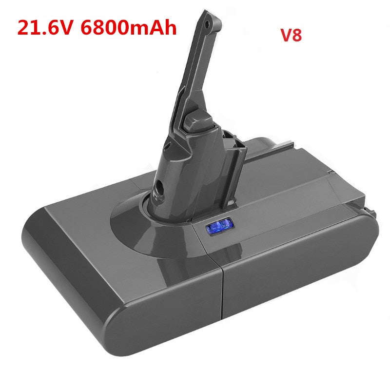 High Quality 21.6V 6800mAh  Li-ion Rechargeable Battery Pack For Dyson V8 Series 6.8Ah Free shipping - kmtell.com