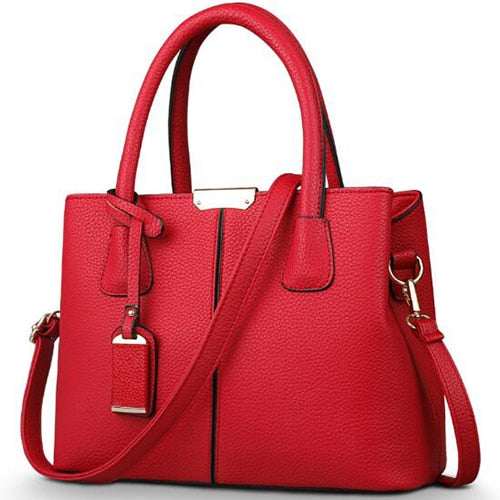 Women PU Leather Handbags Ladies Large Tote Bag Female Square Shoulder Bags Bolsas Femininas Sac New Fashion Crossbody Bags - kmtell.com