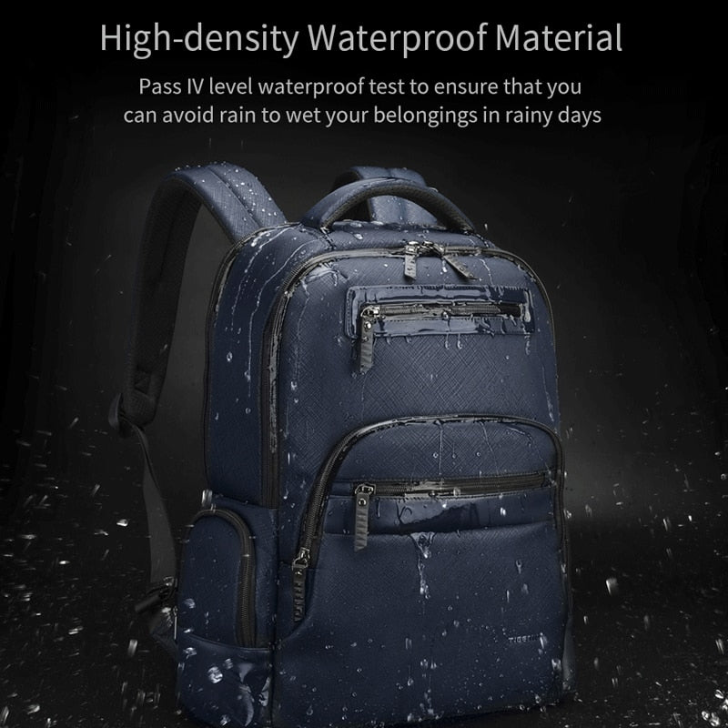 Lifetime Warranty Men Backpack Bag 15.6inch Laptop Backpack Waterproof College Schoolbag Travel Bag Business Bags Connect Series - kmtell.com
