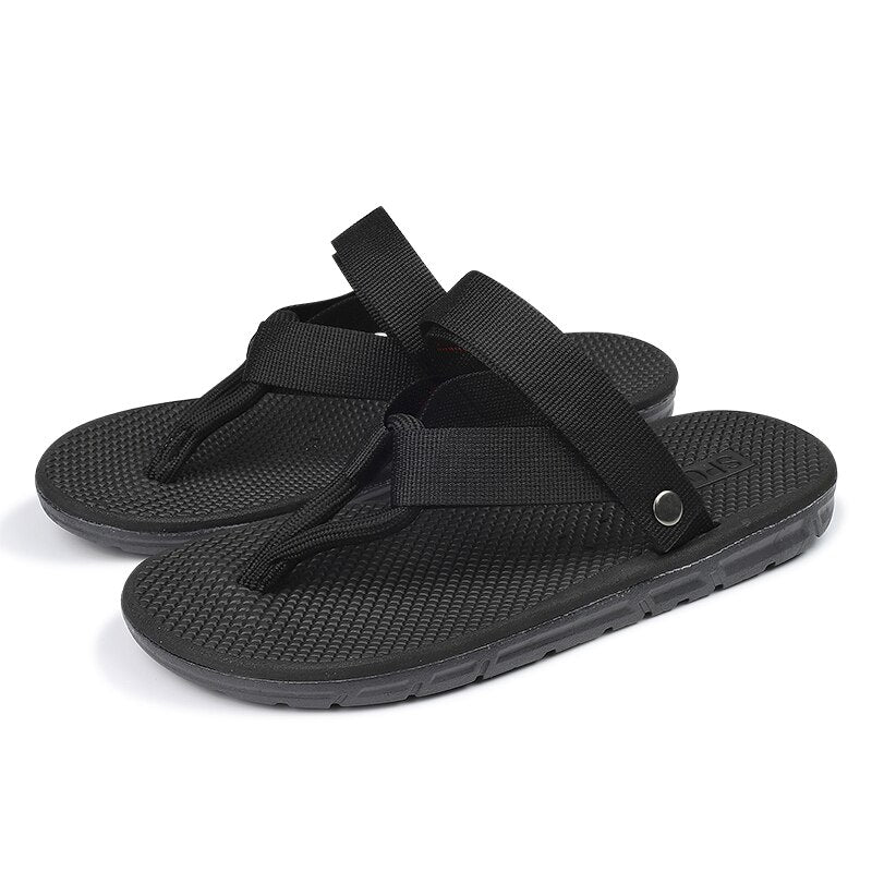 Summer Men&#39;s Slippers Slip-On Garden Shoes Breathable Footwear Man Sandals Beach Shoes Flip Flops Quick Dry Flat Shoe sandalias - kmtell.com