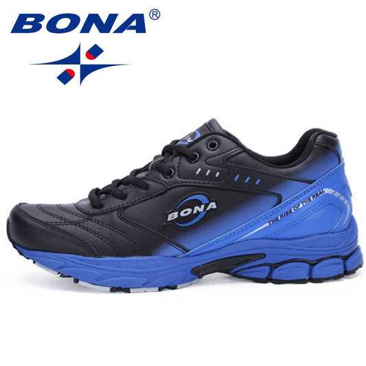 BONA New Style Men Running Shoes Typical Sport Shoes Outdoor Walking Shoes Men Sneakers Comfortable Women Sport Running Shoes - kmtell.com