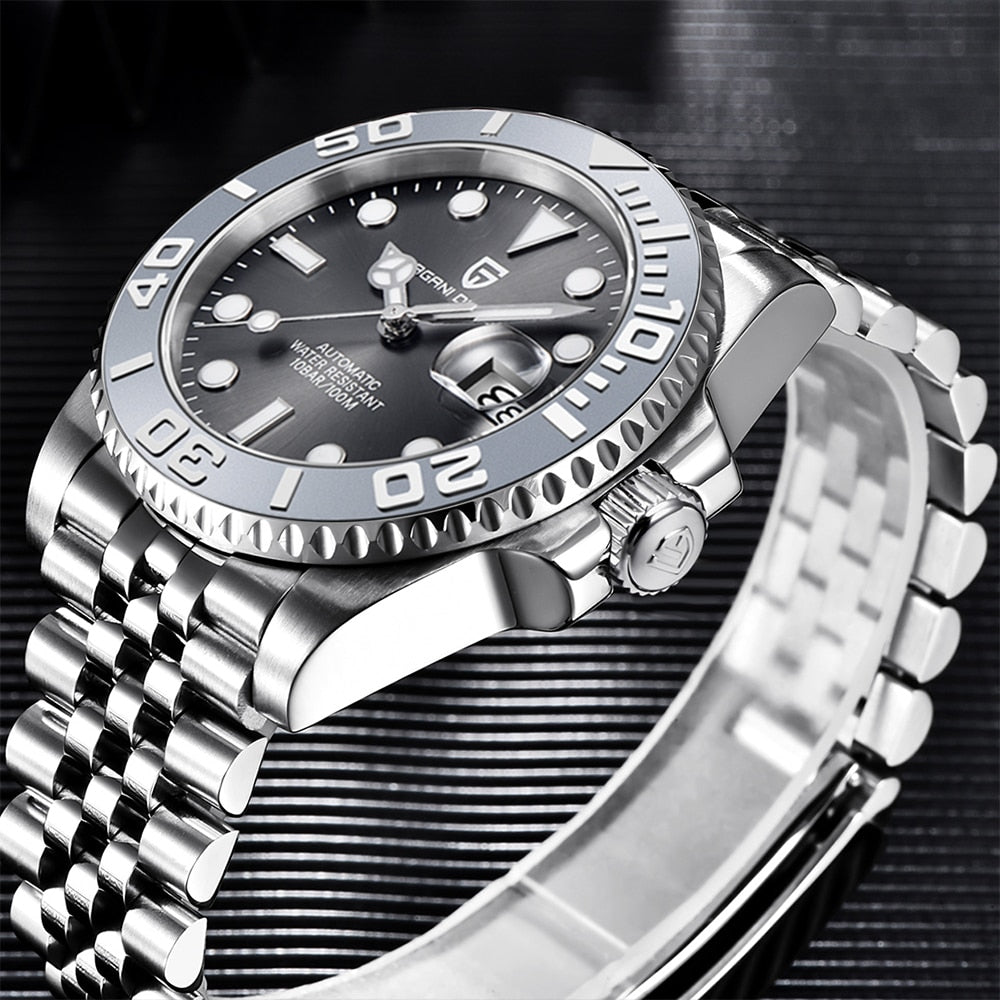 PAGANI DESIGN New Men Mechanical Wristwatches Sports Waterproof Watch for Men Sapphire Glass Automatic Watch Relogio Masculino - kmtell.com