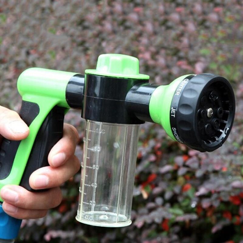 Hose Watering Gun sprinkle
er automobile car
 wiping
 Foam sprinkle
 Garden Watering Tools - KMTELL