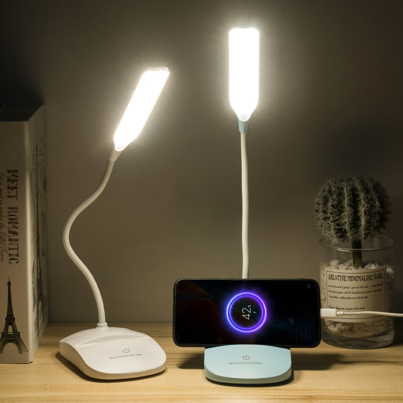 LED desk lamp eye secure student dormitory recharger design inventive gift support a generation of cross-border learning desk lamp - KMTELL