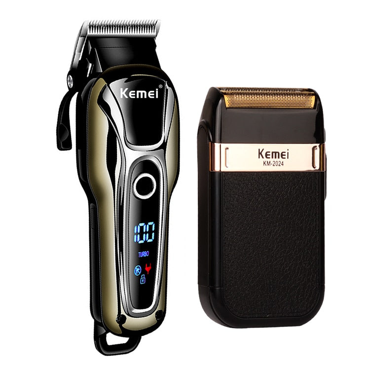 WEASTI Clipper Rechargeable Electric Hair Cutting Machine Professional Barber Trimmer Electr Shaver Cordless Finishing Blade - kmtell.com