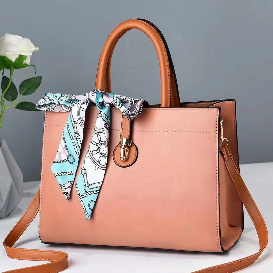 New stylish women&#39;s handbag versatile retro scarf cross-body bag - kmtell.com