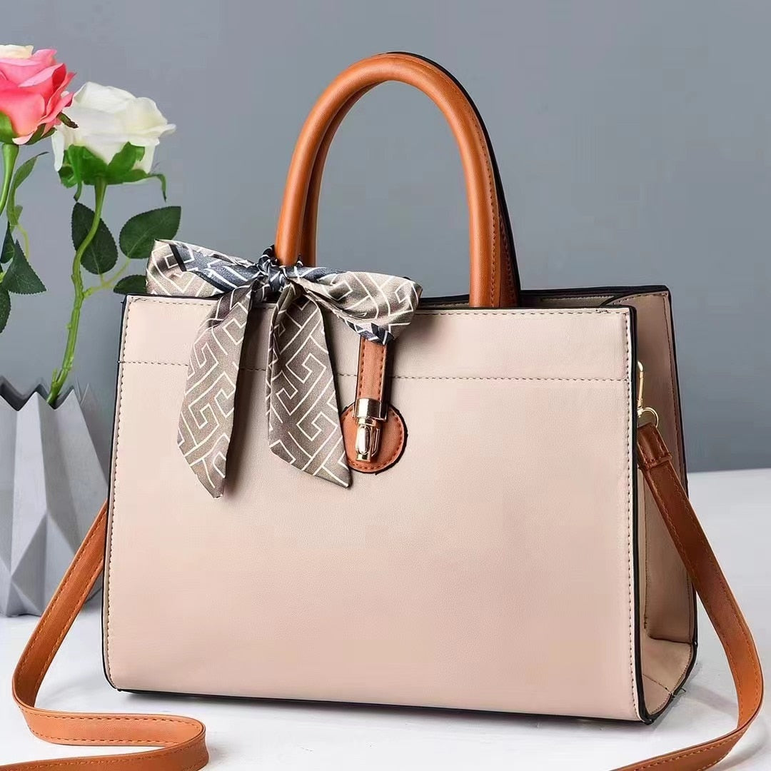 New stylish women&#39;s handbag versatile retro scarf cross-body bag - kmtell.com