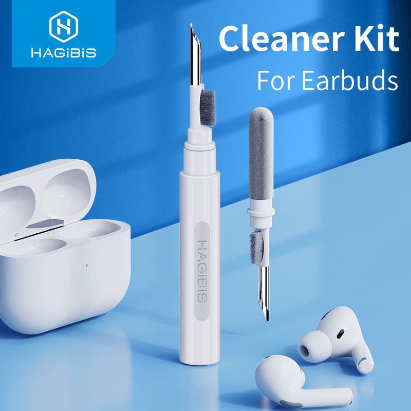 Hagibis Cleaner Kit for Airpods Pro 1 2 earbuds Cleaning Pen brush Bluetooth Earphones Case Cleaning Tools for Huawei Samsung MI - kmtell.com