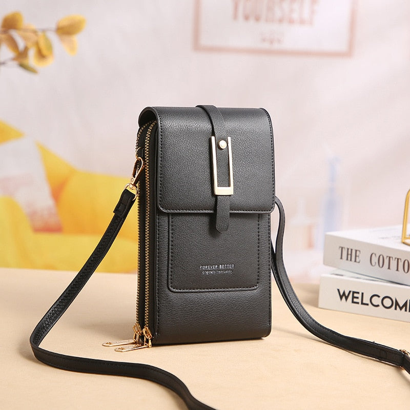 Buylor Women&#39;s Bag 2022 Trend Touch Screen Fashion Shoulder Phone Bags RFID Anti-theft Brush Wallet Large Capacity Crossbody Bag - kmtell.com