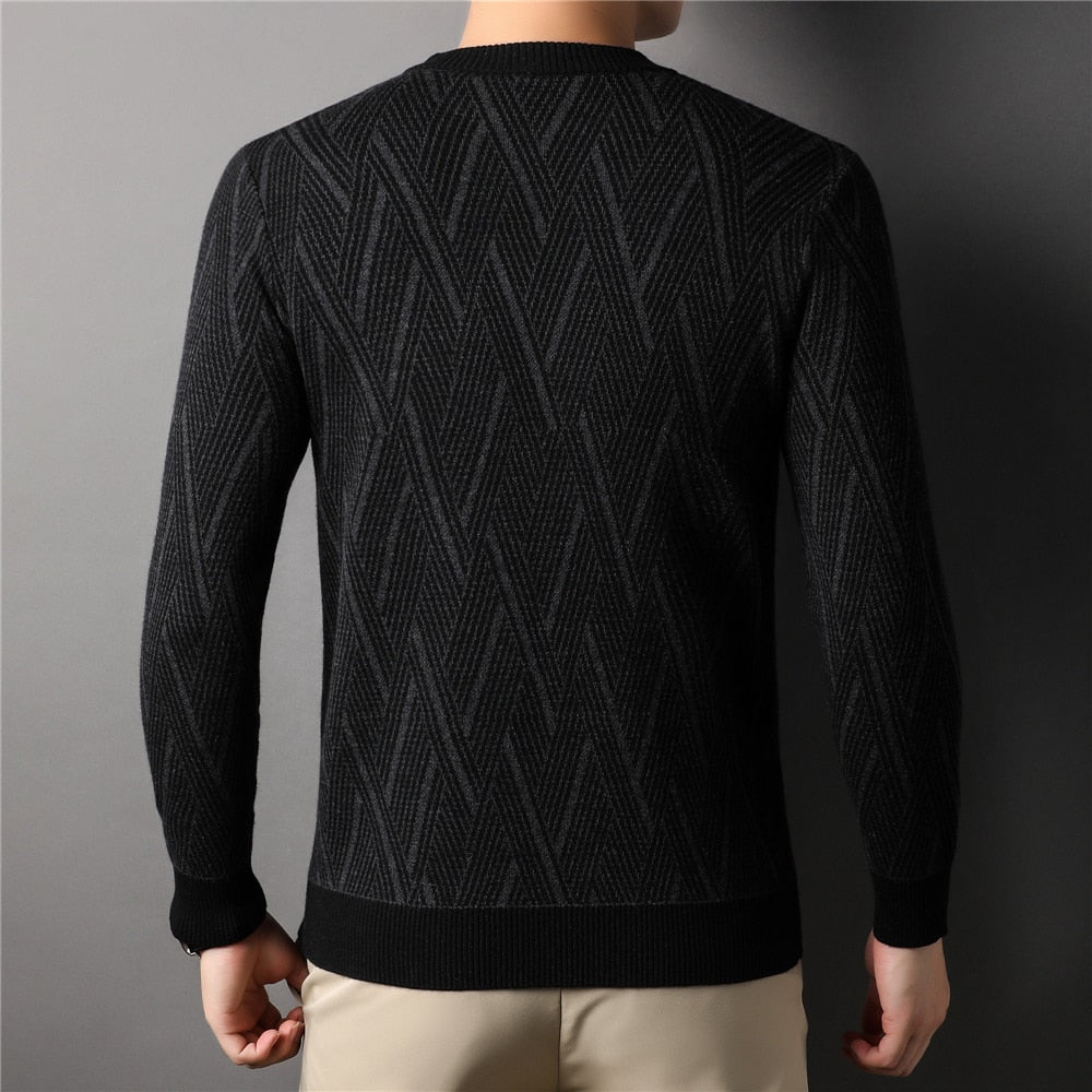 COODRONY Brand Autumn Winter Thick Warm Sweater Men Clothes Fashion Pattern Streetwear Knitted Pullover New Arrival Jumper Z1089 - kmtell.com