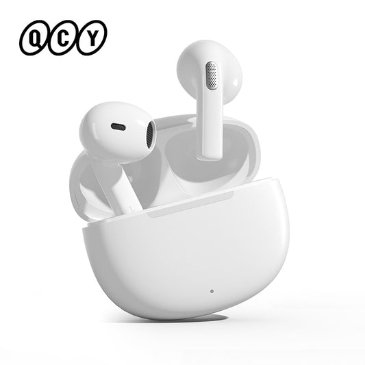 QCY T20 TWS Wireless Earphones Bluetooth 5.3 Earbuds 68ms Low Latency 13mm Driver HIFI Headphones 4 Mics+ENC HD Call Headsets - kmtell.com