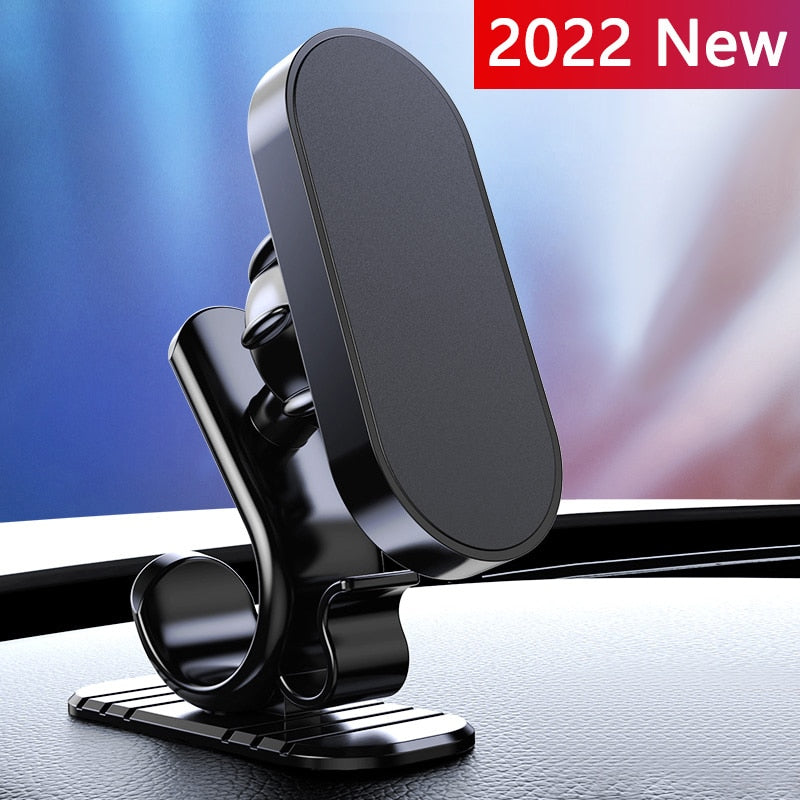 360° Rotate Magnetic Car Phone Holder Bendable Mobile Cell Phone Mount Bracket Auto Magnet Support Stand In Car For iPhone 13 12 - kmtell.com