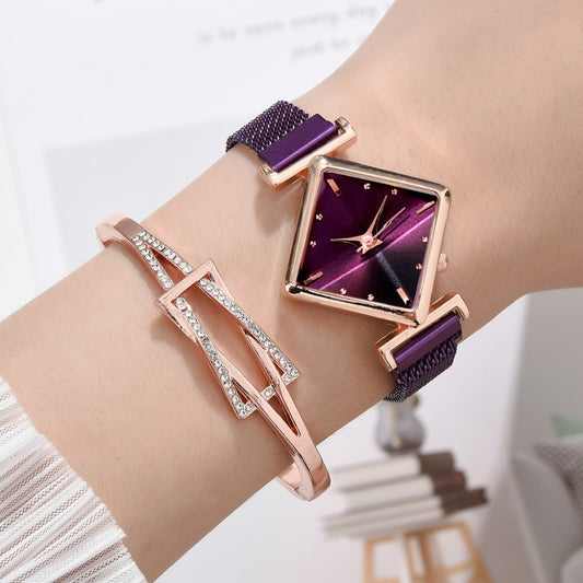 Watch For Women Watches Best Selling Products Luxury Brand Reloj Mujer Watch Bracelet Fashion Combination Set Diamond - kmtell.com