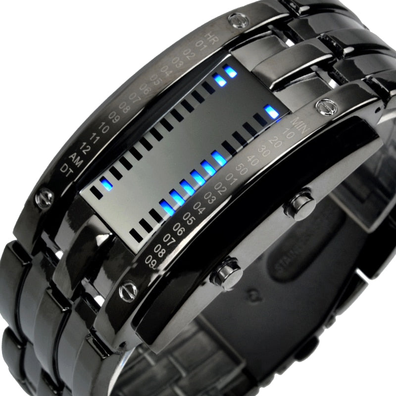 Watches Men  Digital LED Display 50M water resistant
 Lover's Wrist watches - KMTELL
