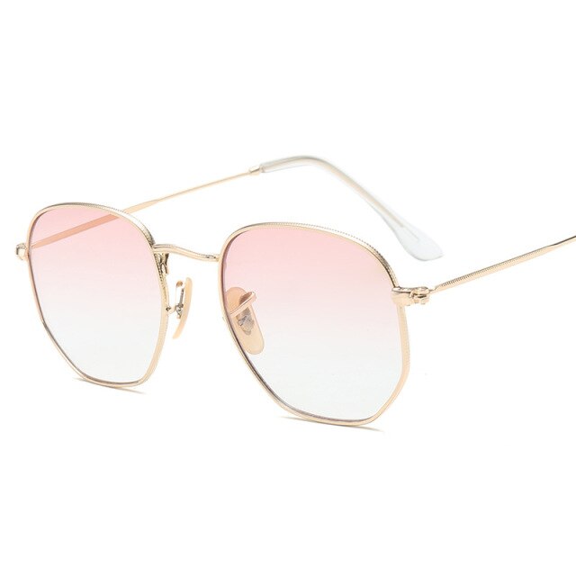 Brand New Gradient Visor Sunglasses Women Men Clear Sun Glasses Metal Frames Stylish Ladies Goggles Eyewear Best Selling Product - KMTELL