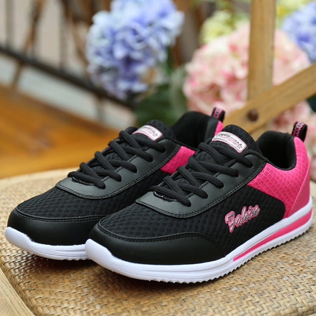 New Woman Casual Shoes Breathable Women Sneakers Shoes Mesh Female fashion Sneakers Women Chunky Sneakers Shoes sapato feminino - KMTELL