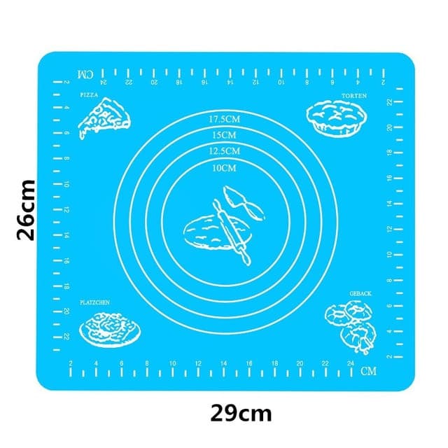 Kitchen Accessories Silicone Baking Mats Sheet Pizza Dough Non-Stick Maker Holder Pastry Cooking Tools Kitchen Utensils Gadgets - KMTELL