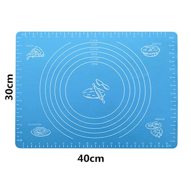 Kitchen Accessories Silicone Baking Mats Sheet Pizza Dough Non-Stick Maker Holder Pastry Cooking Tools Kitchen Utensils Gadgets - KMTELL