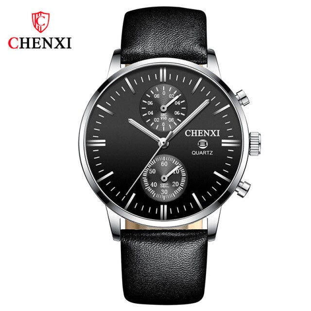 Top Brand Luxury Black  Men's Wristwatch Fold Buckle Best Selling 2020 Products Waterproof Male Watches Present Quartz Clock - KMTELL