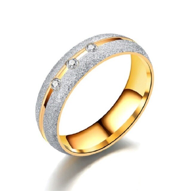 Size 6-10 Classic Gold-color Rhinestone Men Ring Black Enamel Male Finger Rings Best Selling 3 Colors - KMTELL