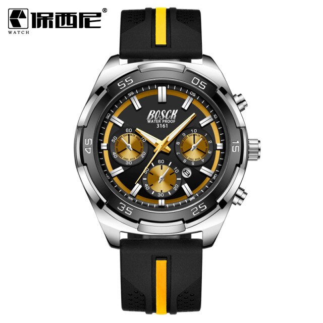 2021 best selling products New Men's Watches Waterproof Quartz outdoor Sports Watch Fashion Luminous Calendar Watch clock luxury - KMTELL