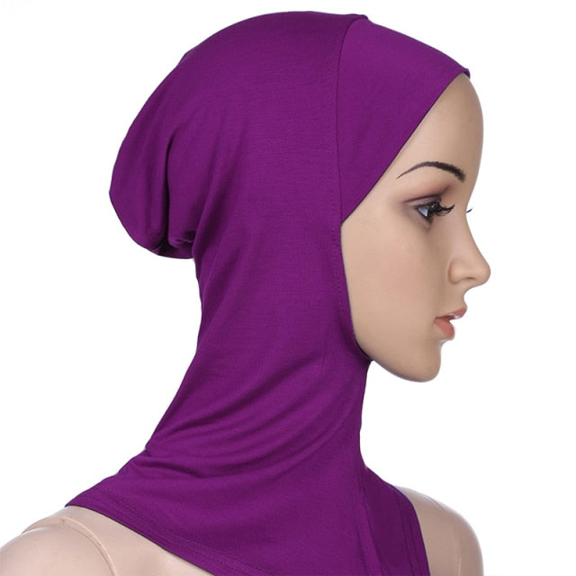 Muslim Underscarf  Women Veil Hijab Bonnet Muslim Women Scarf Turbans Head For Women Women&#39;s Hijabs Hijab Caps Hat Islamic - KMTELL
