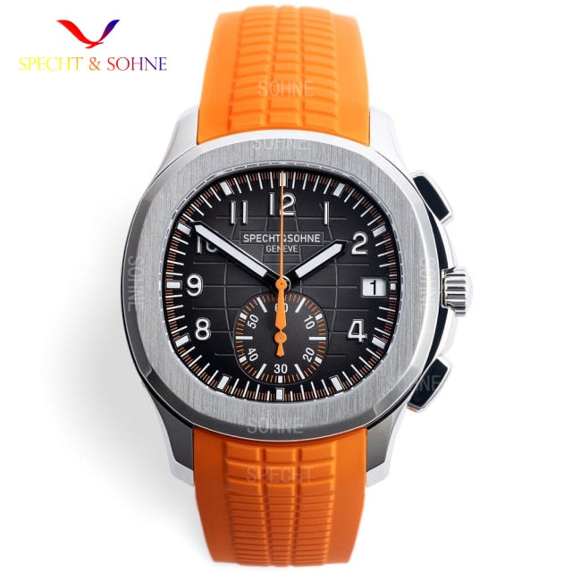 Dropshipping 2022 Best Selling Products Wristwatches For Men Specht&amp;Sohne Male Quartz Sports Watches Rubber Strap Waterproof - KMTELL