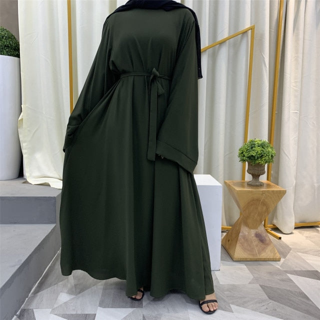 Ramadan Muslim Hijab Dress abayas for Women Abaya Dubai Turkey Islam Clothing Kaftan Robe Longue Femme Musulmane Vestidos Largos - KMTELL