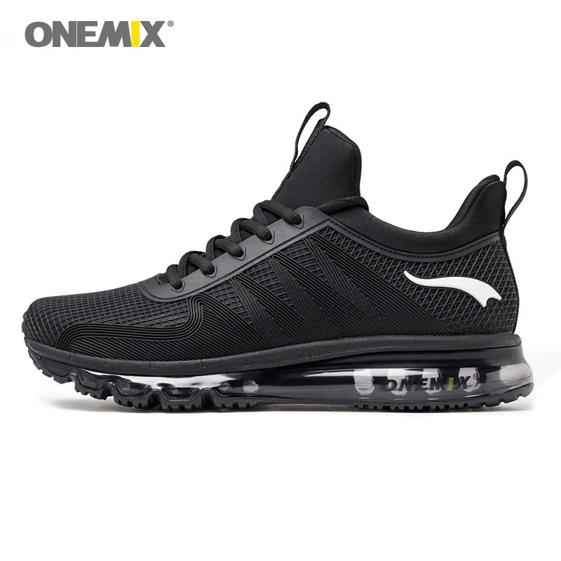 Onemix high top men running shoes shock absorption sports sneaker breathable light sneaker for outdoor walking jogging shoes - KMTELL