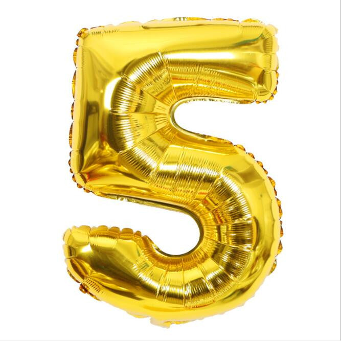 Number Balloon Birthday Party Decorations - KMTELL