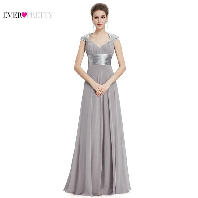 Mother of the Bride Dresses for Wedding Ever Pretty EP09672 Evening Sequins Mother of the Groom Dresses Modest Party Dresses - KMTELL
