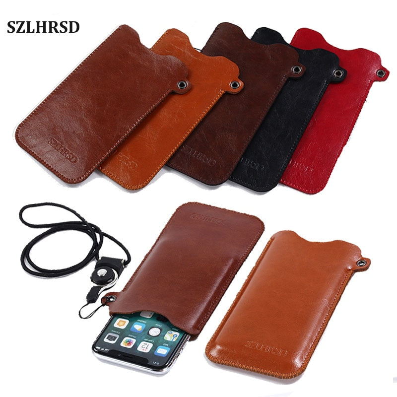 SZLHRSD Mobile Phone Case Hot selling slim sleeve pouch cover + Lanyard ,for UMIDIGI C Note 2 Z1 Pro S2 Pro C2 G S Crystal - KMTELL