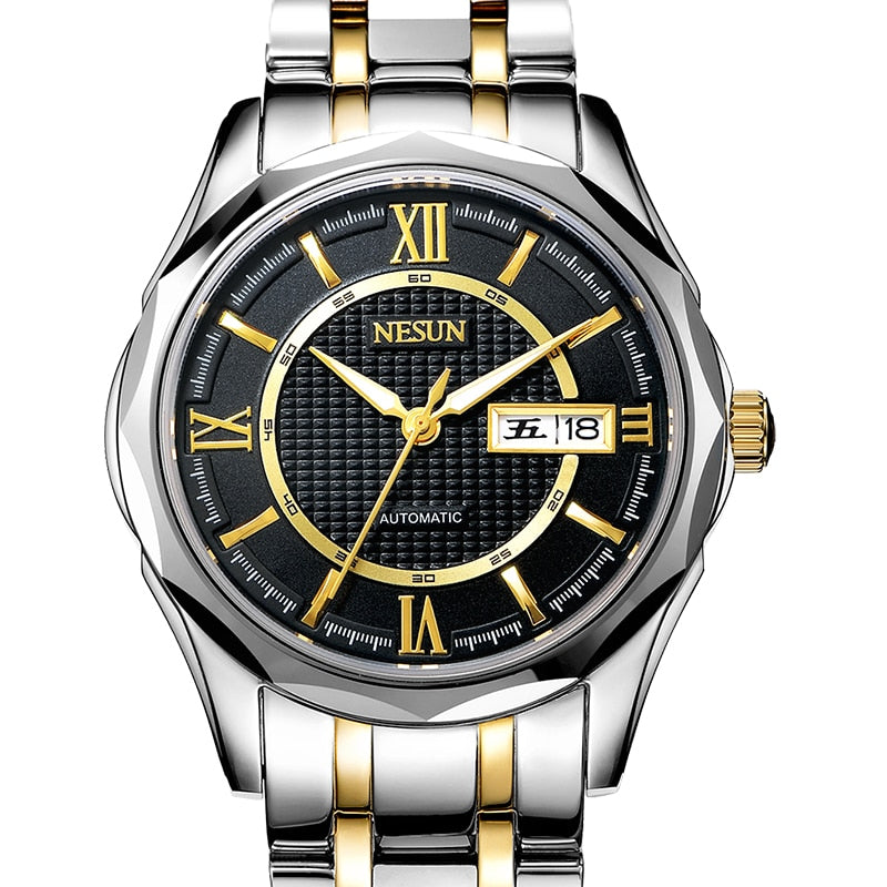 Switzerland Nesun Japan Seiko NH36A Automatic Movement Watch Men Luxury Brand Men's Watches Sapphire relogio masculino N9212G-1 - KMTELL