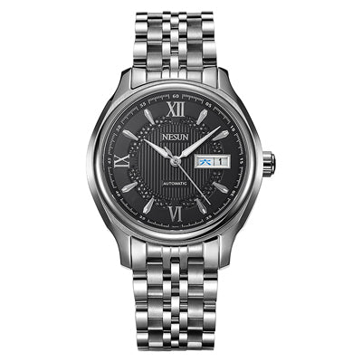 Switzerland Nesun Japan Seiko NH36A Automatic Movement Watch Men Luxury Brand Men's Watches Sapphire Genuine Leather N9205-4 - KMTELL
